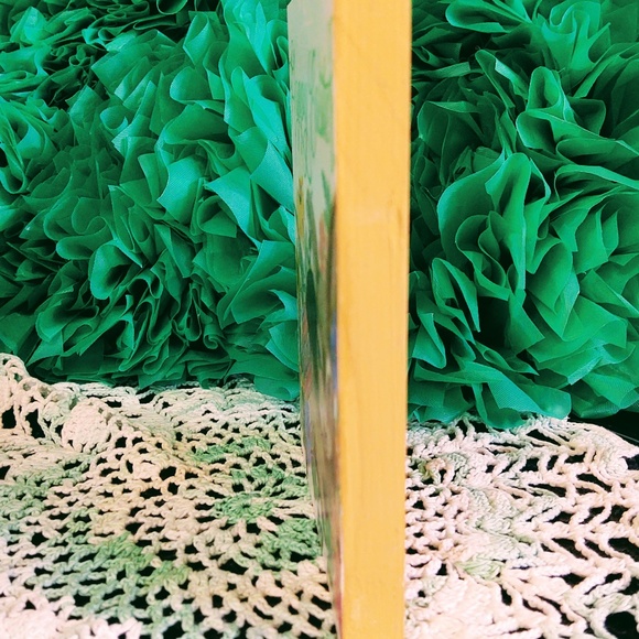 HAND CRAFTED EASTER MINI WOOD SIGN/TIERED TRAY DECOR/BUNNY RABBIT HOME DECOR - Picture 3 of 4